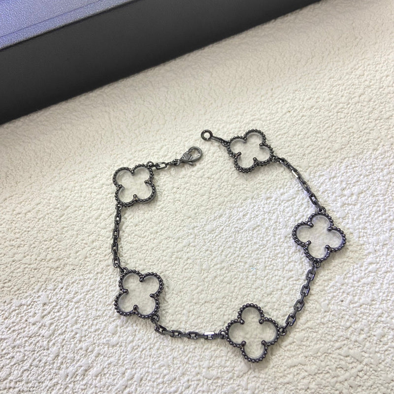 AVSB7   Darth Vader white crystal multifaceted bracelet jewelry