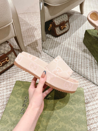 HFGS6 Slippers 6CM Women shoes 35-41 With box