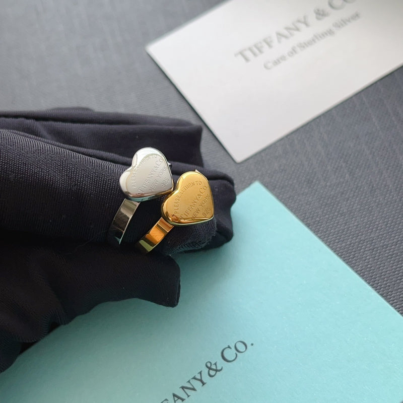 J125  Titanium steel ring jewelry for both men and women