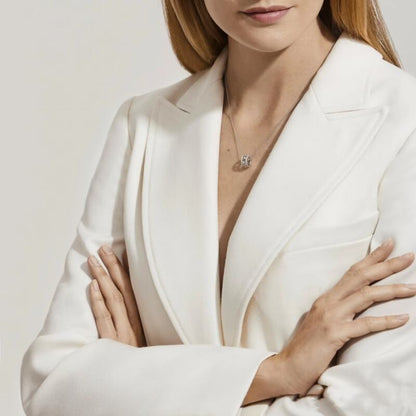 DEN1  New hollow diamond studded dewdrop waist necklace and jewelry