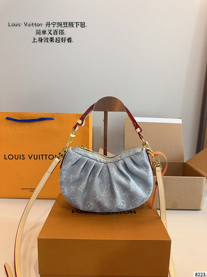 MLP39 Leather Bag 22-5-13CM Bags with Box