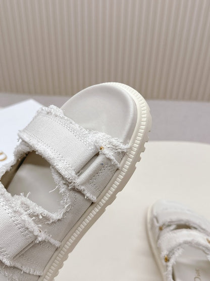 ODS3 Leather Women Slipper Size 35-42 Shoes with box