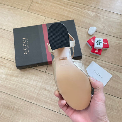 MJGS52 Slippers 6.5CM Women shoes 35-40 With box