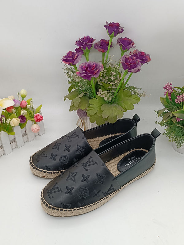 OLS35 Leather Women Shoes 35-42 Fisherman's shoes With box