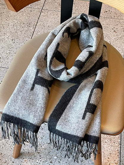 BSC12 cashmere blend 32-180CM Scarf