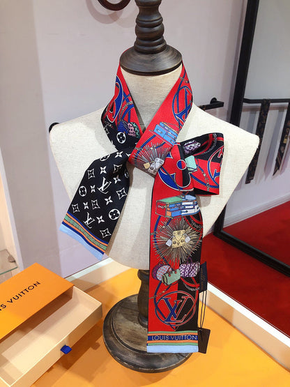 LSC20 Silk cotton 8-120CM scarf