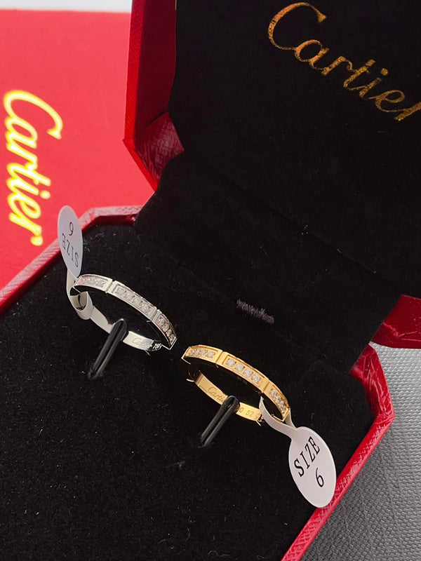 J123   Men's and women's titanium steel ring jewelry