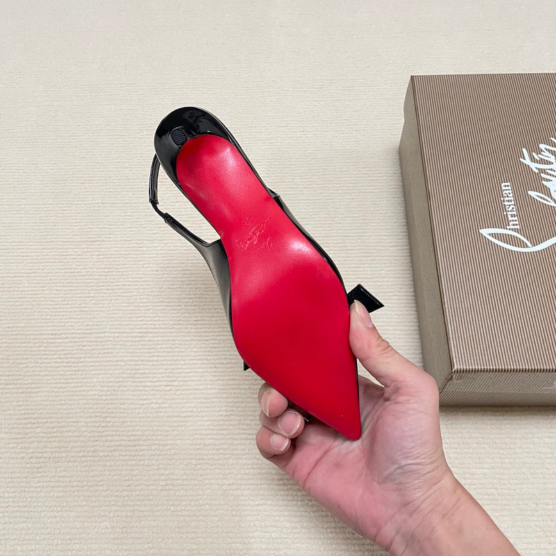 MBCL1 Women Heel 6CM 8CM 10CM Leather shoes 35-41 with box