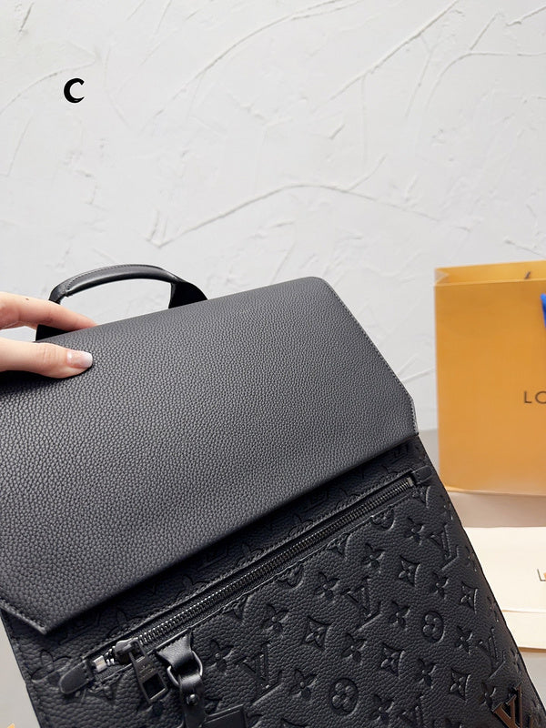 MLP37 Leather Bag 30-40CM backpack   for women and men Bags