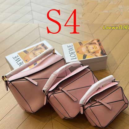 MLP16 Bag 19-12.5-8CM 23-16-10CM 29-19-14CM Leather shoulder Bags With Box