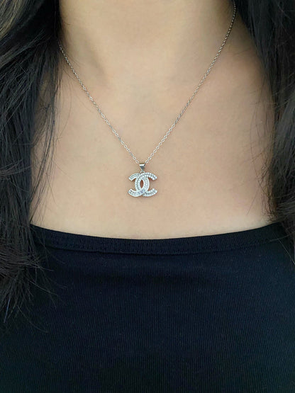 X668    Women's titanium steel necklace jewelry