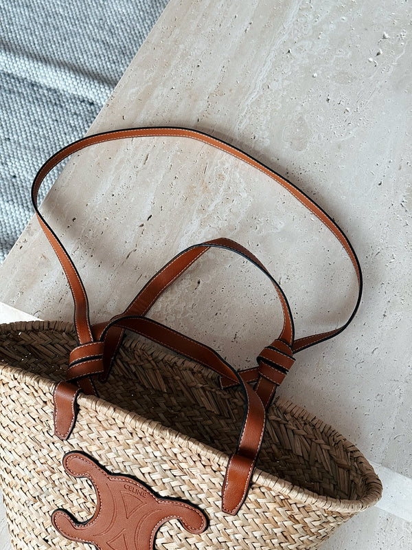 ACP0 Leather bag 26(42)-22CM straw Bags