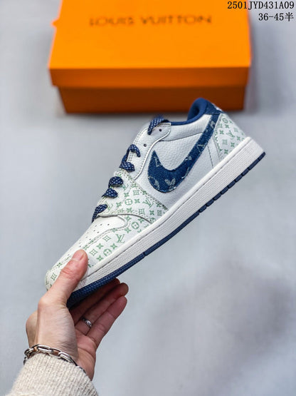 BNS54 Man And Women Leather Shoes 36-45 with box