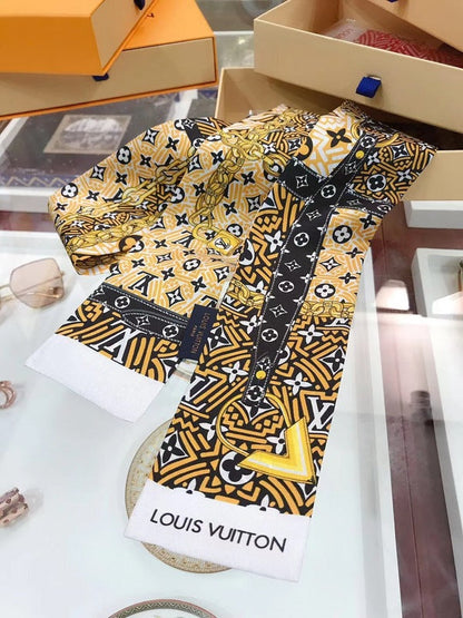 XLC4 Silk satin 8-120CM scarf