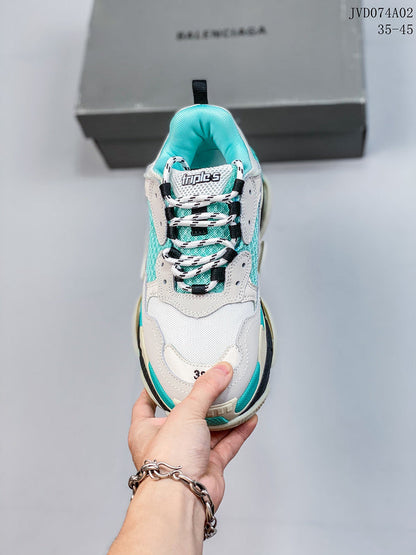 BHBS21 Women and Man Leather shoes 36-45 with box