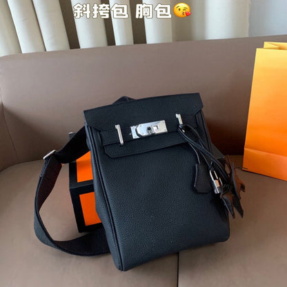 AHP3 Leather Bag 21-19CM Shoulder bags with box