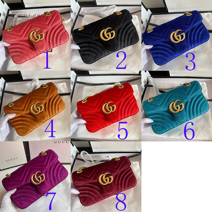 LGP17 Velvet Bag 26-15-7CM Leather High Quality