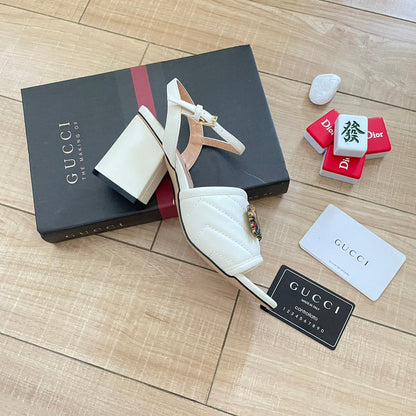 MJGS52 Slippers 6.5CM Women shoes 35-40 With box