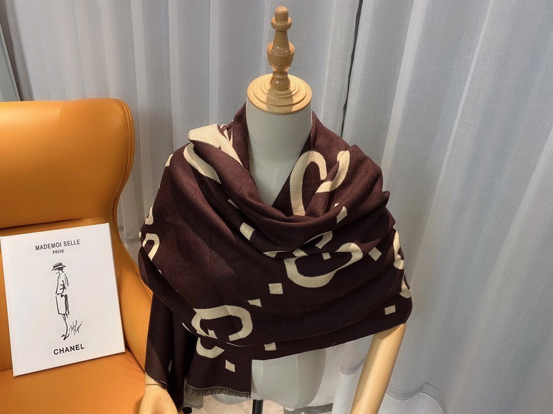 GSC8 cashmere blend 65-180CM Scarf