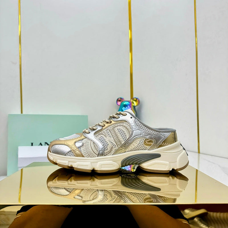 BDS8 Leather Slippers Women 35-41 Shoes with box