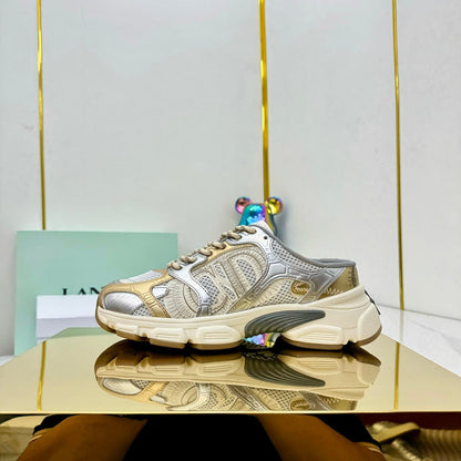 BDS8 Leather Slippers Women 35-41 Shoes with box