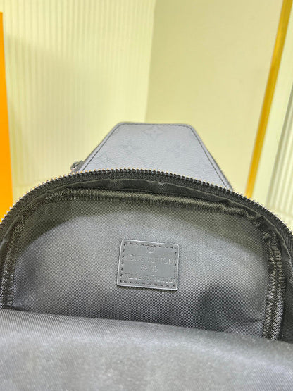 LLP77 Men Leather Bag 20-31-10CM Shoulder Bags