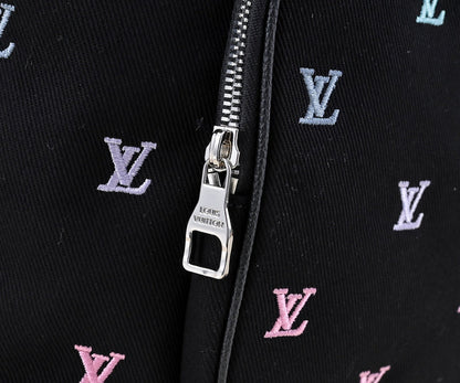 LLP196 Leather Bag 32-40-19CM Embroidery Travel Bags