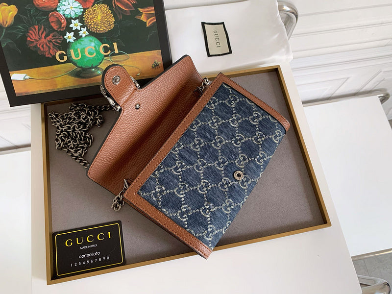 LGP03 High quality leather bag 20x13x6CM Bags with box