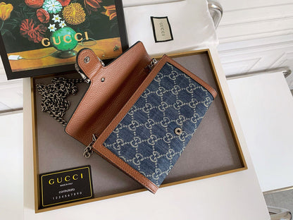 LGP03 High quality leather bag 20x13x6CM Bags with box