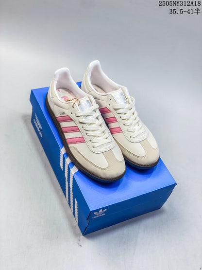 BAS41 Leather Shoes Women 36-41 with box