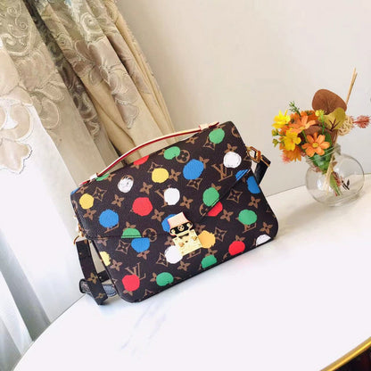 LLP012 High quality leather bag 25x19x7cm