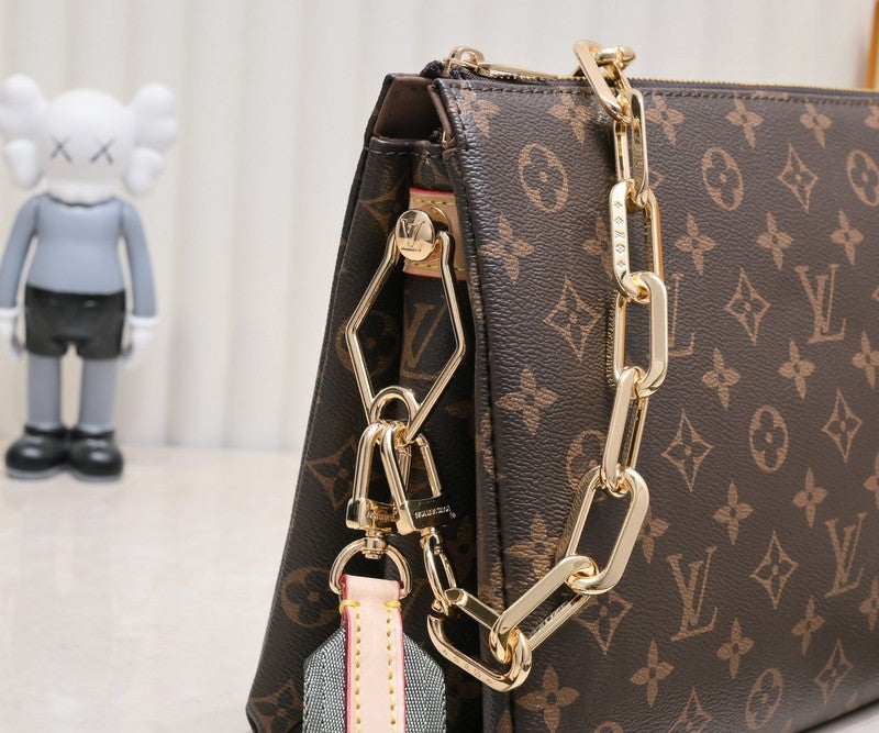 LLP027 Leather bag 26-20-12CM Or 34-24-12CM Bags