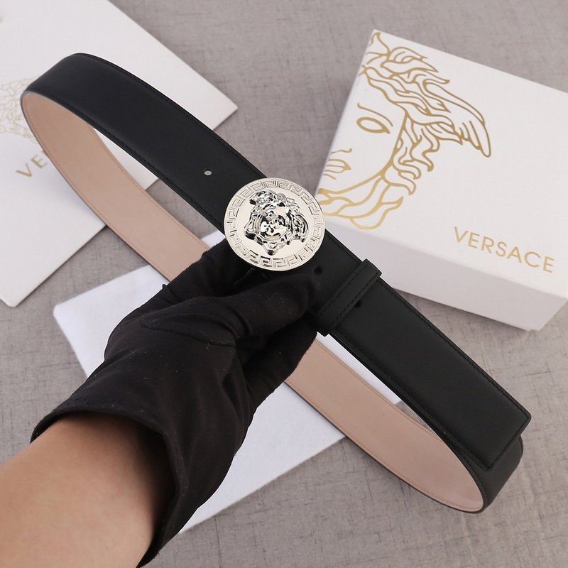 VBL6 Real leather  4.0CM 95-125CM Belt with all packing