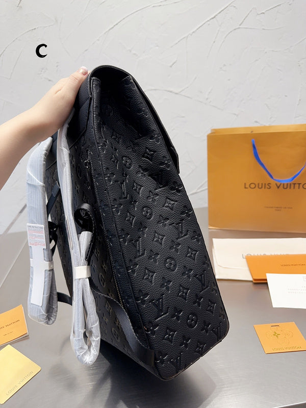 MLP37 Leather Bag 30-40CM backpack   for women and men Bags