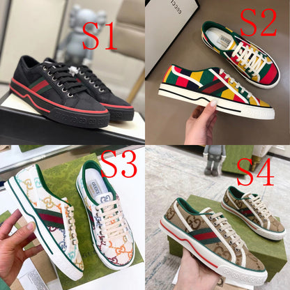 OGS36 Leather Women 35-40 And Men 40-45 Shoes With box