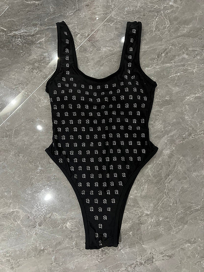 AW03  New summer women's swimwear one-piece swimsuit bikini