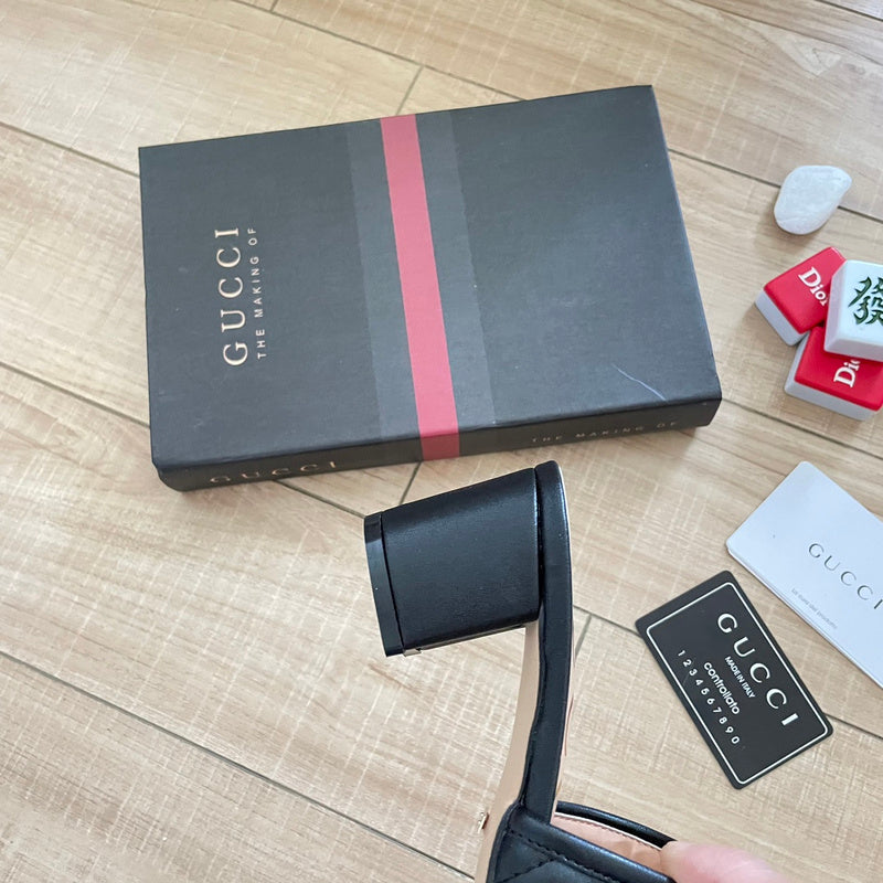 MJGS60 Slippers 6.5CM Women shoes 35-40 With box