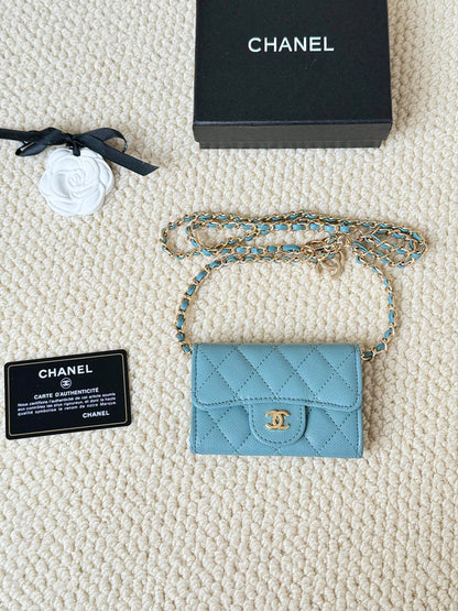 LCP02 Wallet Bag 13.1-7.5-2.1CM Leather bags with box