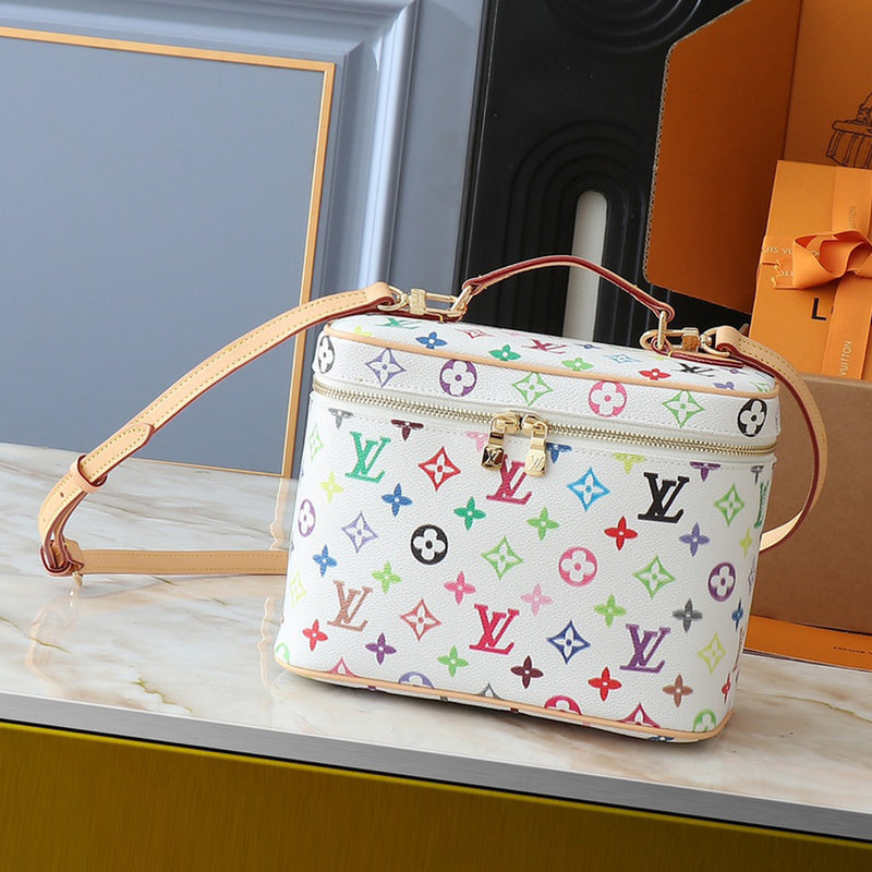 LLP036 Leather Bag 24-17-14CM Shoulder Bags