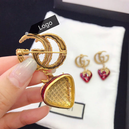 GX101 Brand women high quality fashion brooch