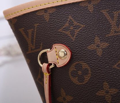 GLP8  Neverfull Bag high quality L*V bag for lady gift Canvas leather small size 32x29x17cm/ big 40×33×20CM