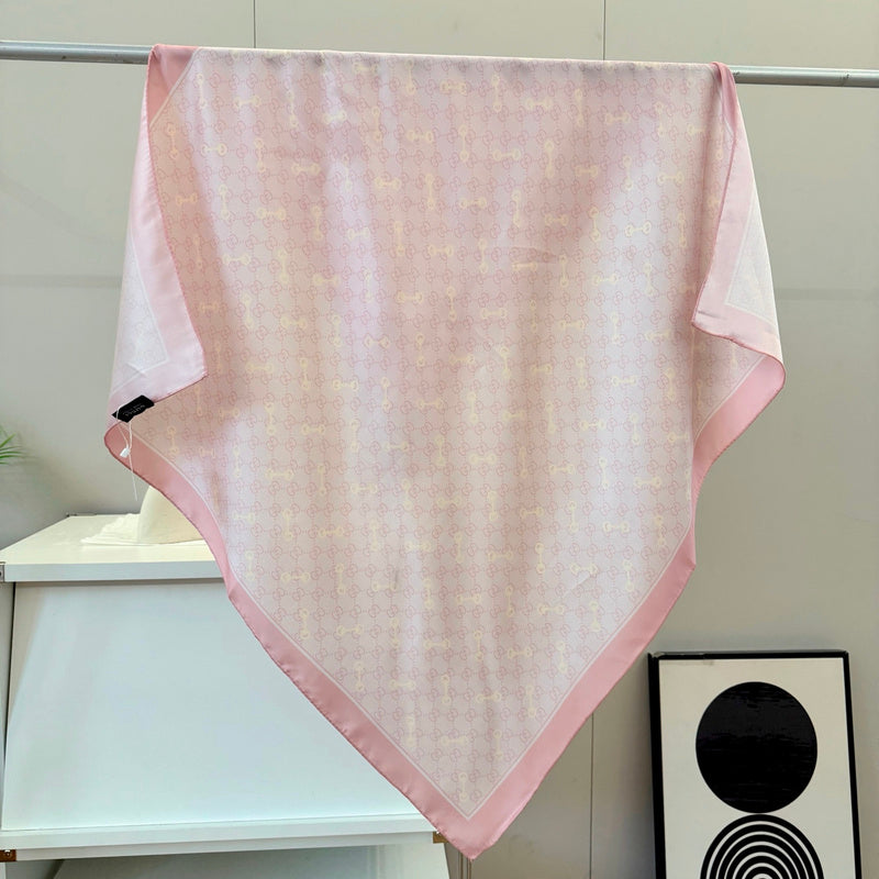 XGC30 Silk satin 90-90CM Scarf