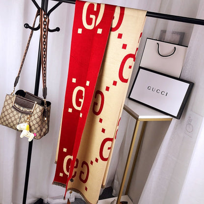 XGC11 cashmere blend 65-190CM Scarf