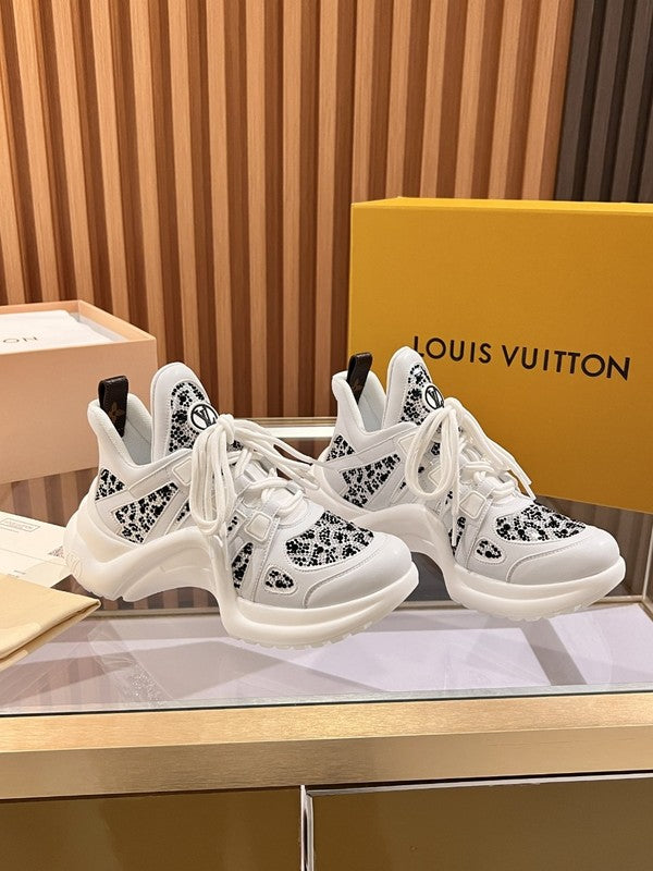 OLS39 Leather Women 5.5CM Shoes 35-41 with box