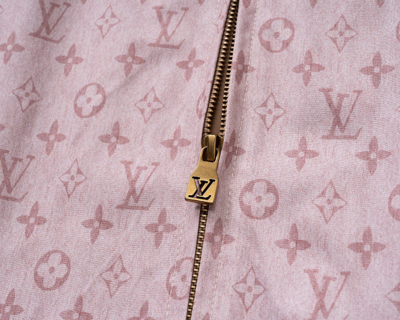 LVC030 New men's and women's autumn and winter new stand up collar jacket woven jacquard clothing