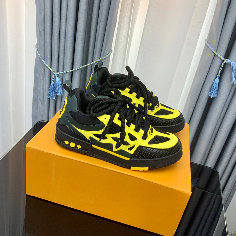 GLS14 Leather women 35-41 And men 40-46 sneakers shoes With box