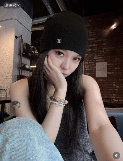 CHH77  New autumn and winter trendy woolen hat and woolen hat