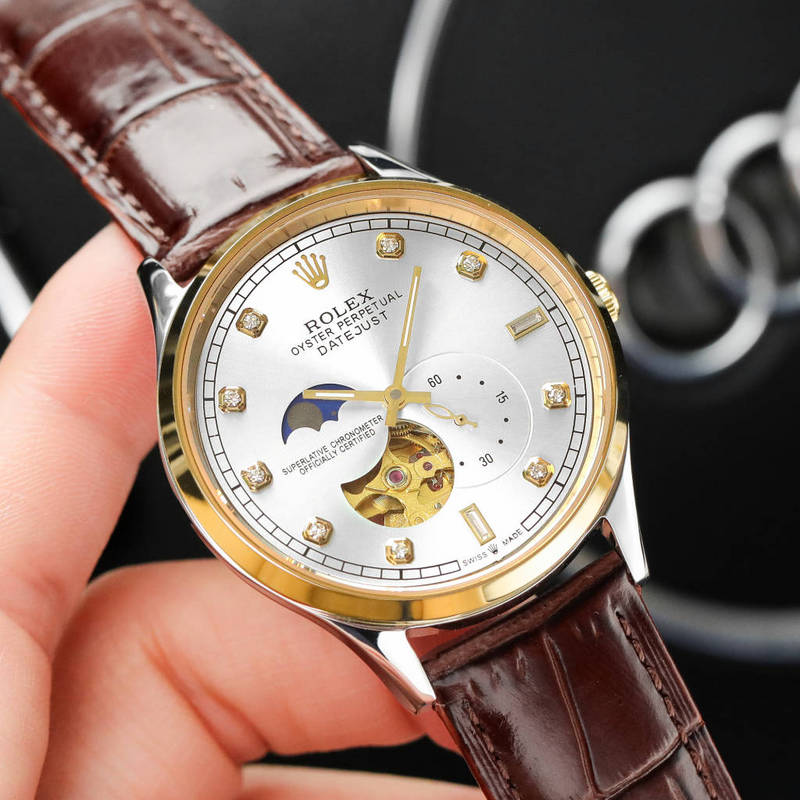 RW42  Top 316 steel case, sapphire glass mirror watch