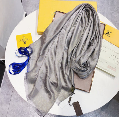 XLC04 Silk satin 70-180CM Scarf