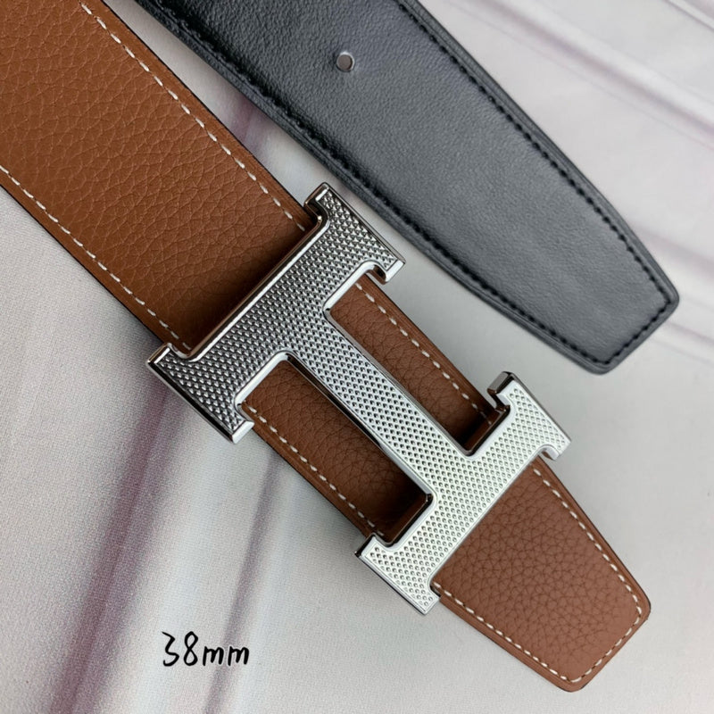 HBL3 Real leather 3.8CM 95-125CM Belt with all packing